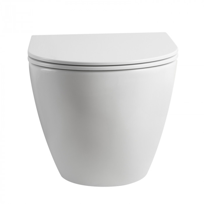 MIXXUS PREMIUM ELLIPSE-SET-2101 Комплект: Унітаз система змиву TORNADO 3.0+ Інсталяція з панеллю змиву WHITE (MP6667)