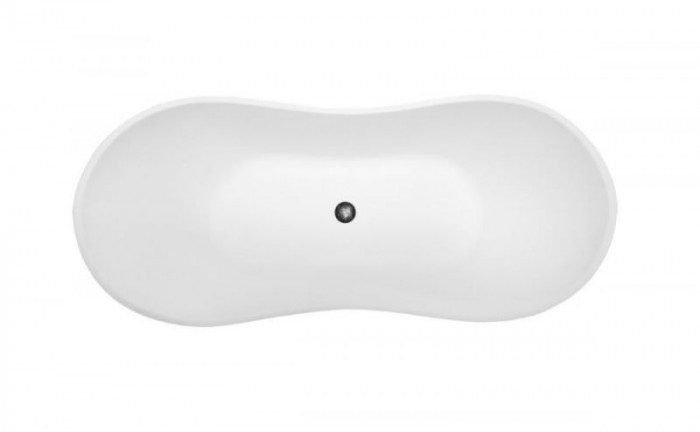 Ванна VIYA ретро 160х70 з сифоном клік-клак