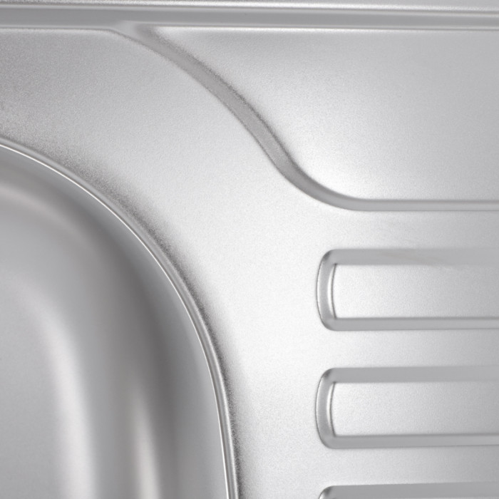 Мийка кухонна Haiba 65x50 Satin (HB0555)