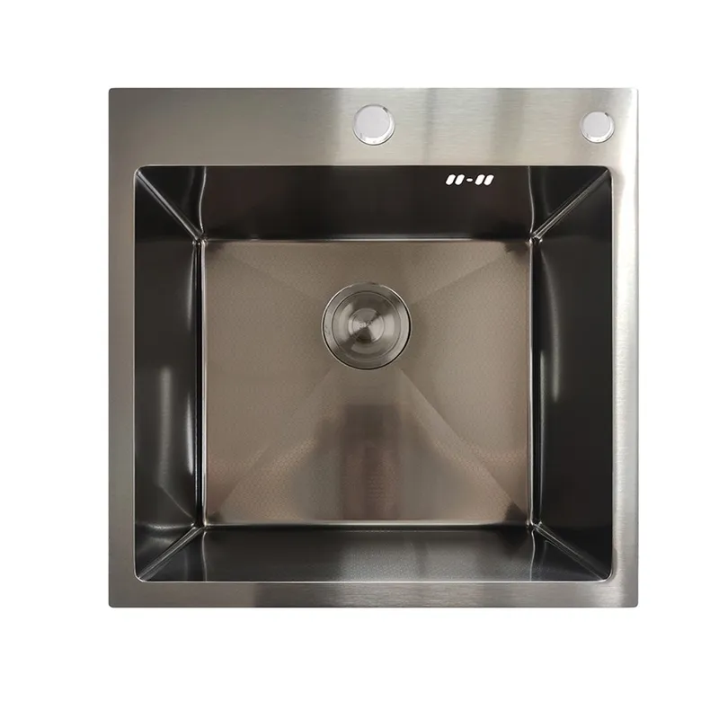 Мийка Mixxus MH5050 Decor Nano-Black з нерж. сталі (колір графіт) (MX1929)
