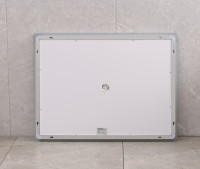 Дзеркало Mixxus STYLE MR03-90x70 з Led Touch, Anti-fog, димером, регулятором яскравості, годинником (MI6007)