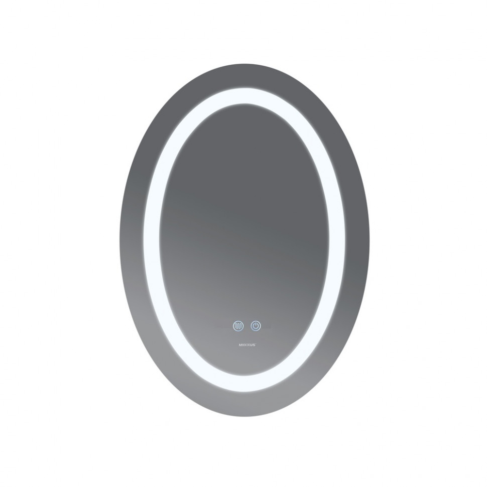 Дзеркало Mixxus PLAIN MV03-50x70 з Led Touch, Anti-fog, димером, регулятором яскравості (MI6664)