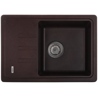 Мийка кухонна Zerix ZS-6243S-12 Коричнева (ZX4576)