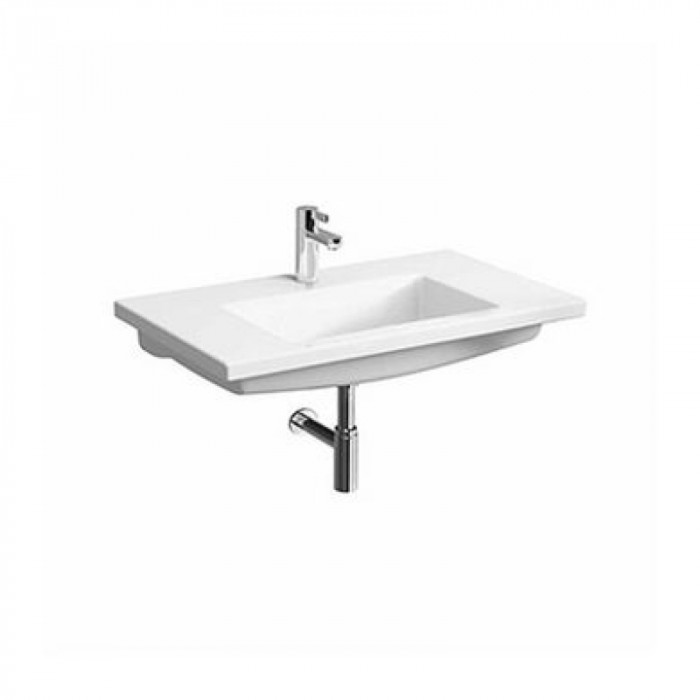 Раковина KOLO TWINS підвісна меблева 800х460 мм, з тонким бортом, колір білий L51980000