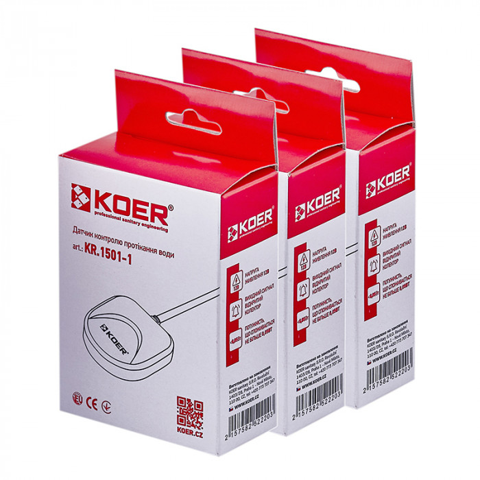 Датчик контролю протікання води Koer KR.1501-1 (KR5222)
