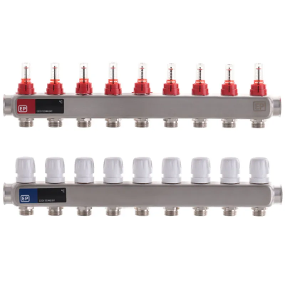 Колекторний блок з расxодомерамі Europroduct EP.S1110-09 1 &quot;x9 (EP4985)