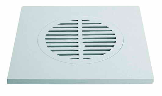 Решітка на підлогу біла (150х150 мм.) HC29