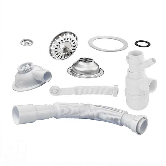 Мийка Zerix ZS-6250S-01 White (ZX4587)