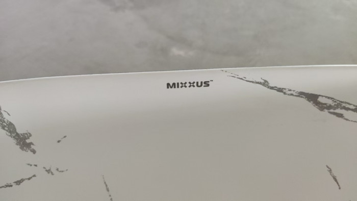 Раковина накладна MIXXUS PREMIUM DIVERSE-0112 MARBLE-BLACK 455х325х135mm (MP6541)