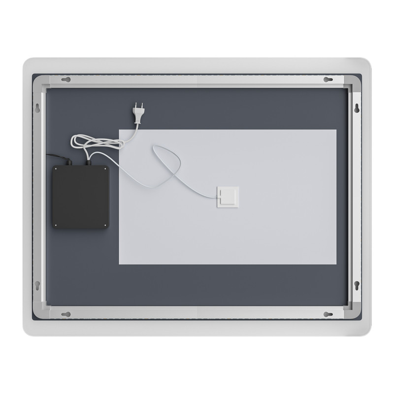 Дзеркало MIXXUS PREMIUM OLIVARY MR19-90x70-REVERSE з LED Touch, Anti-fog, димером (3-6,5kK) (MP6630)