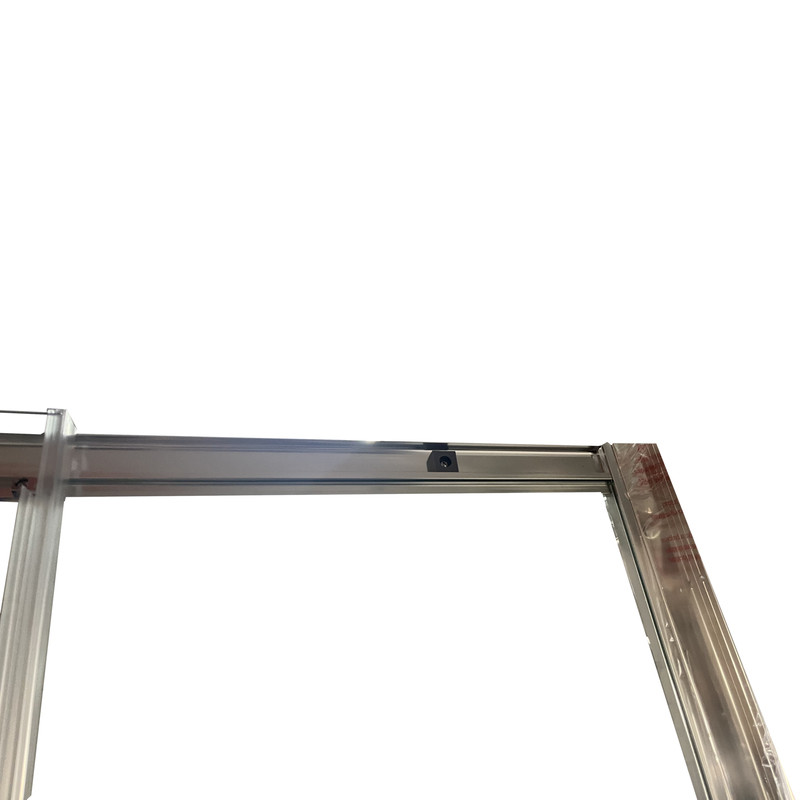 Душова кабіна без піддону Koer SR SC04-100x100x195-TR-01 прозоре скло Easy Clean 5мм, хром (KR5361)