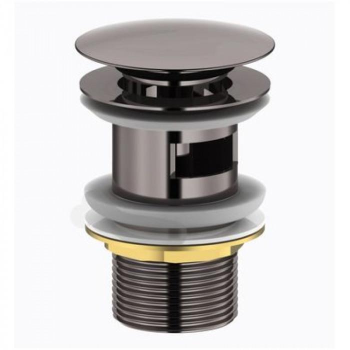 Донный клапан IMPRESE BRENTA Pop-up, графитовый хром ZMK091908500