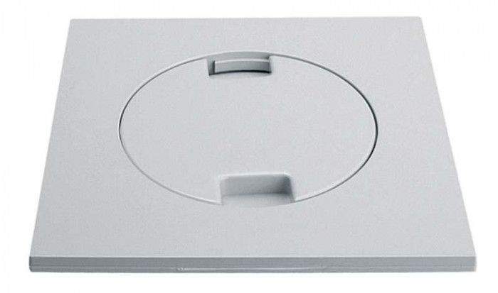 Напольная решетка белая 150х150мм HC29L