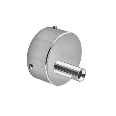 Чашка декоративна Mixxus TCC-01 CHROME (кругла) для маскування кабелю (колір хром) (MI6637)