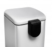 Відро для сміття з плавним закриттям квадратне Mixxus Style-TC0106 SS Color 6л колір наржавійка (MI7092)