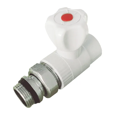 Кран радіаторний 25x3/4 прямий з прокладкою &quot;антіпротечка&quot; PPR KOER K0164.PRO (KP0211)