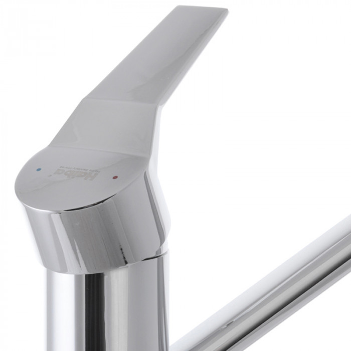 Змішувач для умивальника Haiba Zeon 555 (вилив 15 см) (HB0414)