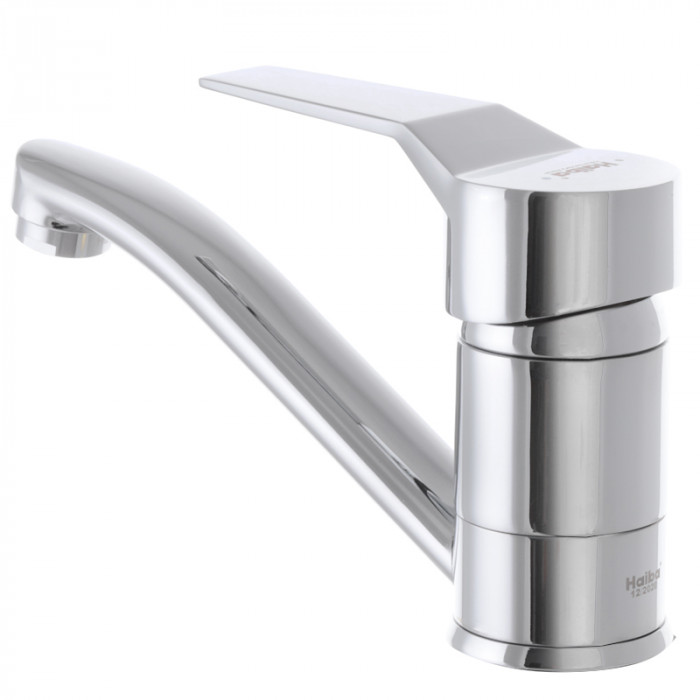 Змішувач для умивальника Haiba Zeon 555 (вилив 15 см) (HB0414)