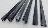Двері у нішу розсувні MIXXUS PREMIUM DIVERSE SD01-120x185-TR BLACK прозоре скло 5мм (MI6877)