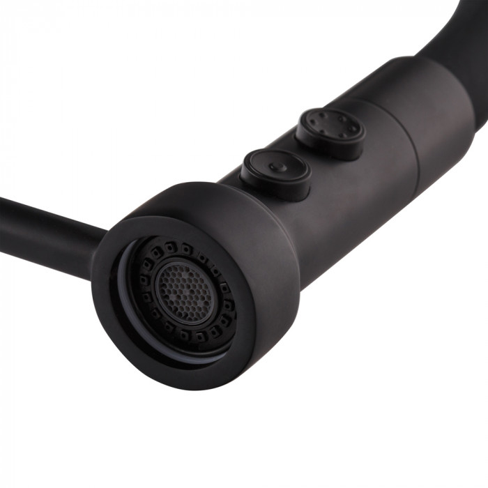 Змішувач для кухні Mixxus Premium Summer 017 BLACK REFL.BLACK (MI6961)