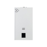 Газова колонка KOER KWH.G0210 WHITE димохідна з модуляцієй 10 л/хв, колір білий (KR5556)