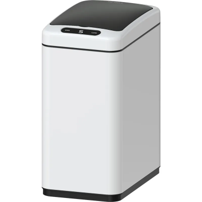Відро для сміття сенсорне прямокутне Koer TC-020408-08 8 л колір білий (KR5589)