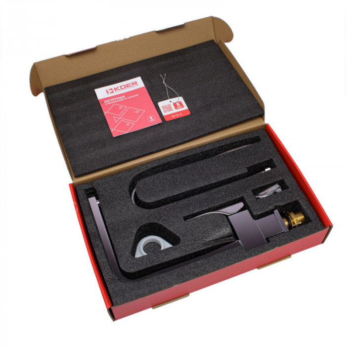 Змішувач для кухні Koer KB-70010-01 (Колір хром) (KR3488)