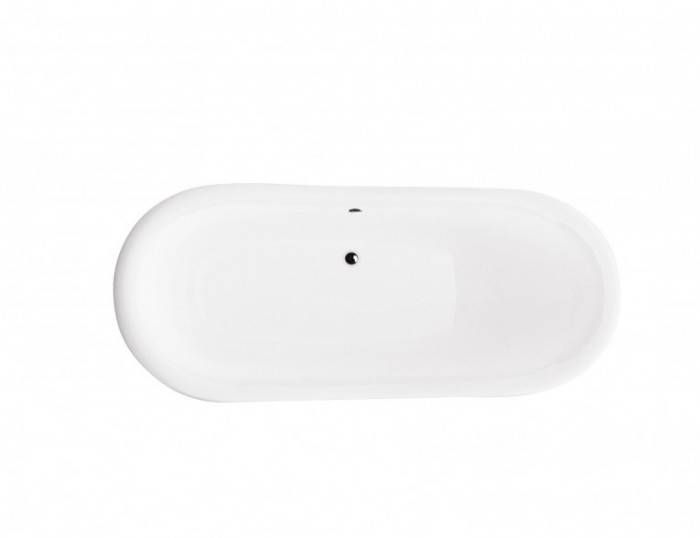 Ванна акрилова AMELIA ретро 190х77 з ногами хром