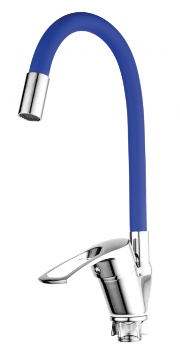 Змішувач для кухні Mixxus FANY 011 (Nut) Refl.Blue (без підведення) (MI6293)