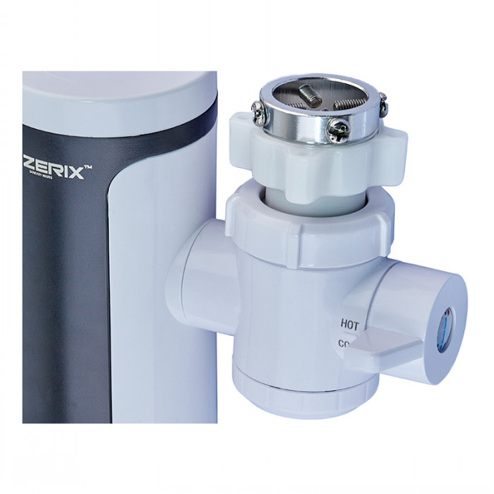 Проточний водонагрівач Zerix ELW77-E (з індик. темп.) (ZX4774)