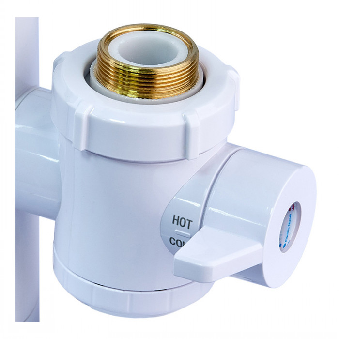 Проточний водонагрівач Zerix ELW77-E (з індик. темп.) (ZX4774)