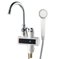 Водонагрівач 3,3 kW проточний ZERIX ELW22 на мийку (зі шлангом та лійкою) (ZX4773)
