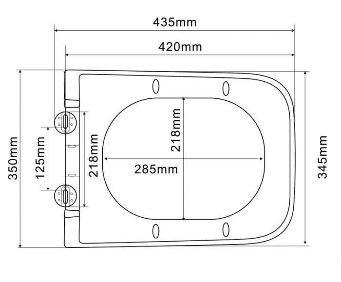 Унітаз підвісний Mixxus Premium QUADRO-0305-R GRAY 510x350x345mm система змиву RIMLESS (MP6656)