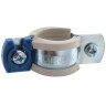 Хомут трубний оцинкований Koer KCB.10.G 1/2" (20-25) сірий (KR2784)