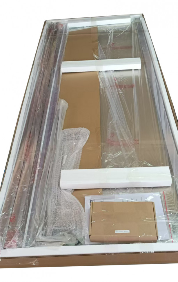 Душова кабіна без піддону KOER SR SC01-120x80x200-TR-01 прозоре скло EASY CLEAN 8мм хром (KR5353)
