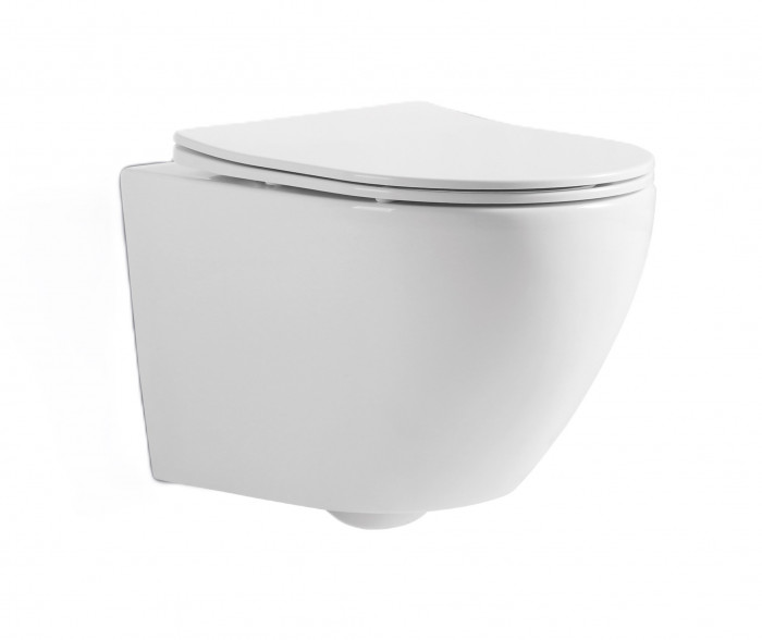 Унітаз підвісний Mixxus ELLIPSE-0306-R 520x360x365mm, система змиву RIMLESS (MI6708)