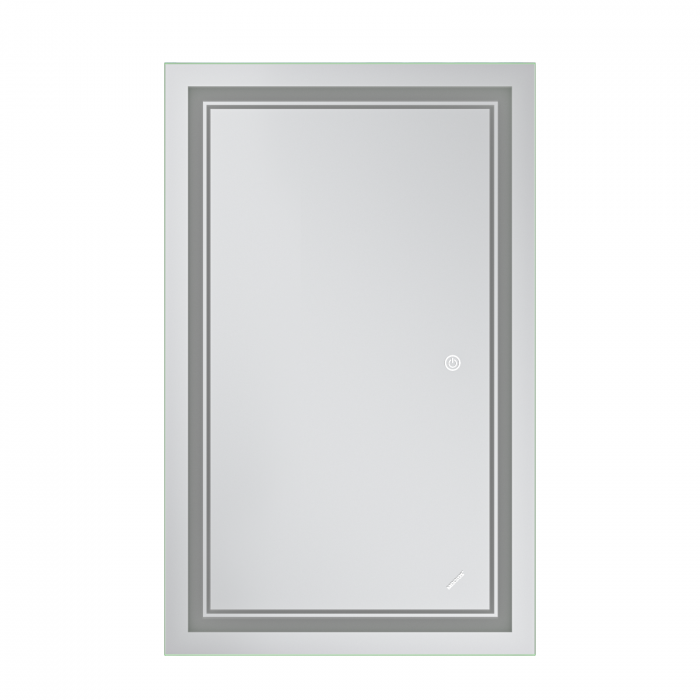 Дзеркало Mixxus Premium QUADRO MR20-50x80-Reverse з Led Touch, Anti-fog, димером, регулятором яскравості (MP6620)