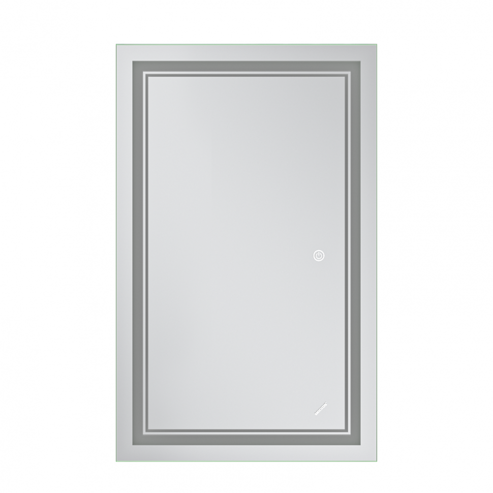 Дзеркало MIXXUS PREMIUM QUADRO MR20-50x80-REVERSE з LED Touch, Anti-fog, димером, рег. яскравості (MP6620)