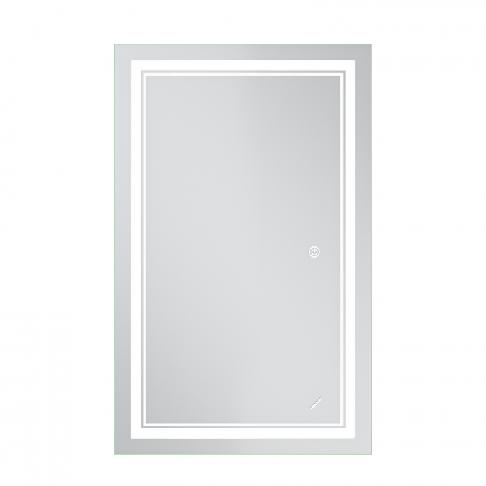 Дзеркало Mixxus Premium QUADRO MR20-50x80-Reverse з Led Touch, Anti-fog, димером, регулятором яскравості (MP6620)