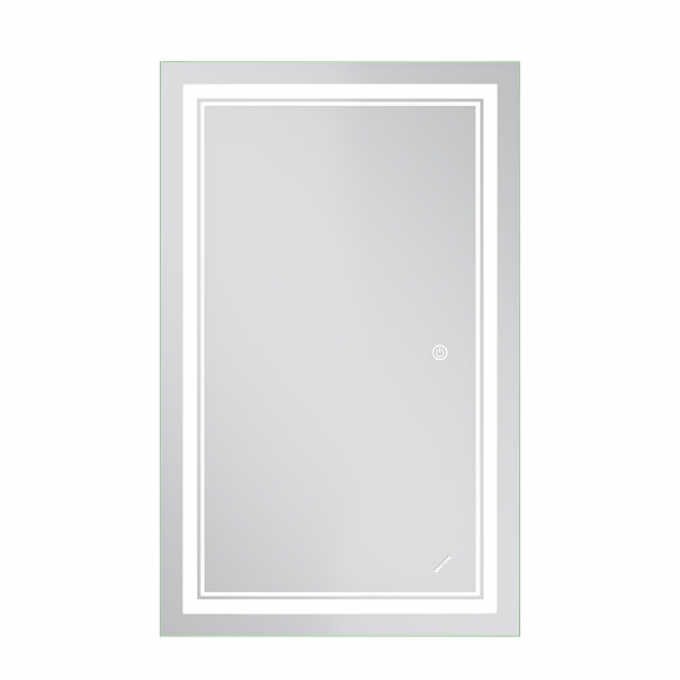 Дзеркало MIXXUS PREMIUM QUADRO MR20-50x80-REVERSE з LED Touch, Anti-fog, димером, рег. яскравості (MP6620)