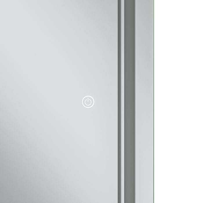 Дзеркало Mixxus Premium QUADRO MR20-50x80-Reverse з Led Touch, Anti-fog, димером, регулятором яскравості (MP6620)