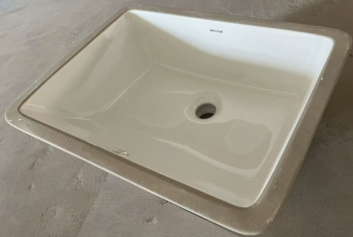 Раковина врізна під стільницю MIXXUS PREMIUM STYLE-1701 510х380х200mm з переливом (MP6567)