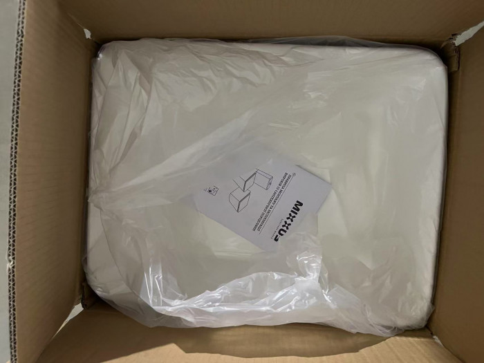 Раковина накладна Mixxus Premium QUADRO-0103 480х370х130mm (MP6514)