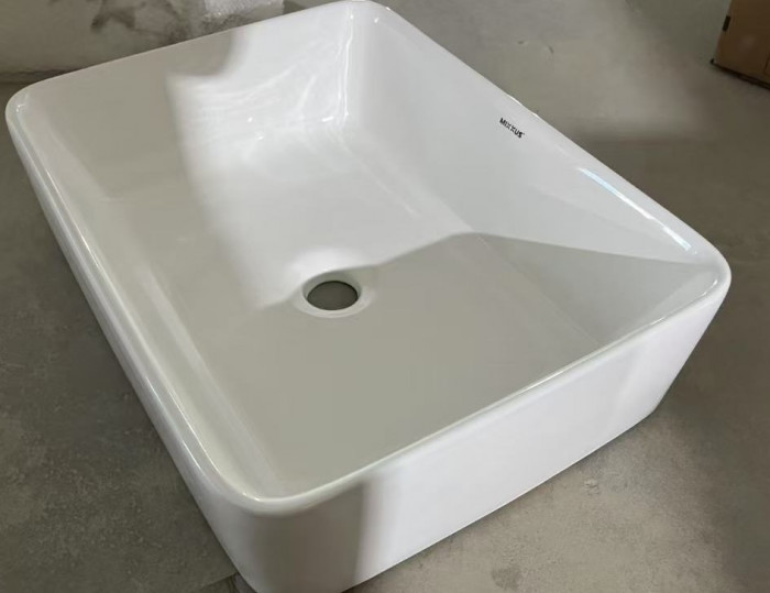 Раковина накладна Mixxus Premium QUADRO-0103 480х370х130mm (MP6514)