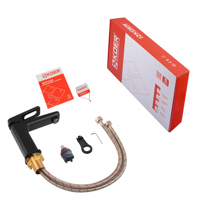 Змішувач для умивальника Koer KB-10031-05 (KR5431)