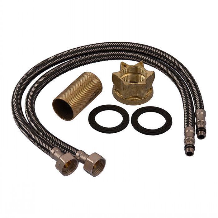 Змішувач для умивальника Zerix LEB1-123 Black (кол. чорний) (ZX5570)