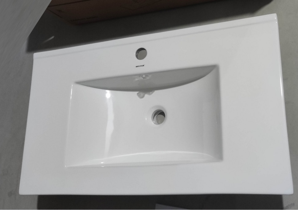 Раковина меблева MIXXUS PREMIUM CUBIC-1503 810х460х170mm (отвір під змішувач, перелив) (MP6497)