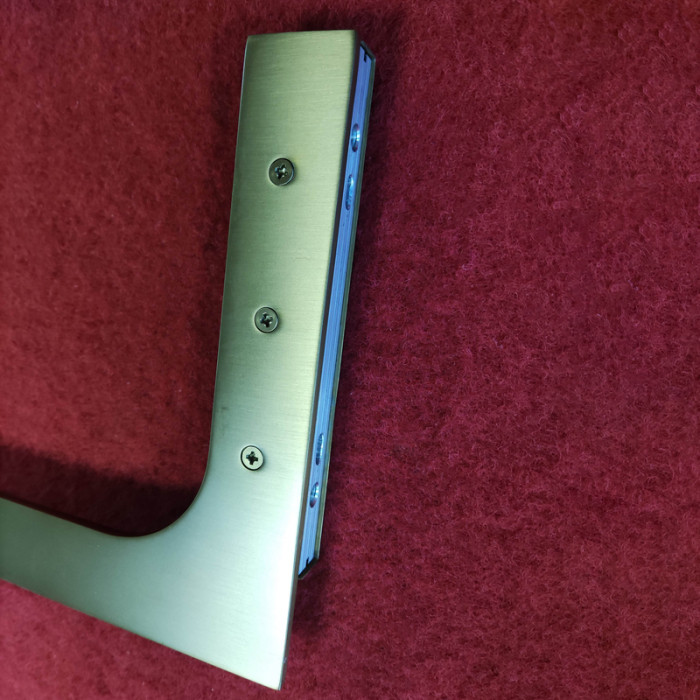 Душова перегородка Koer SR SP02-100x200-TR-12 Walk-In проз.скло Easy Clean 8мм, матове золото (KR5396)