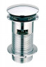Злив латунний для умивальника з переливом 1 1/4*90*60 DECOR DW60-CB