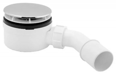 Сифон для низького піддону (висота - 60мм. / отвір 90мм / вихід - 40/50) HC2730LCPN-PB